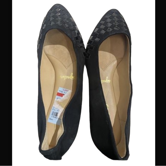 NEW!!! Woman’s designer Estée Lauder woven black flats; sz 7 - Picture 3 of 8